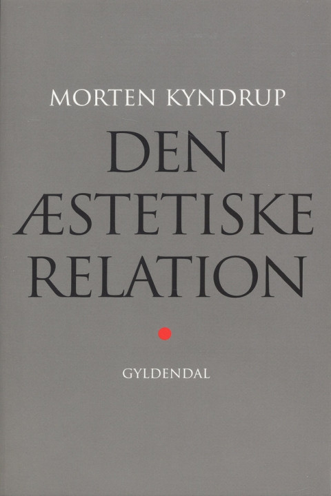 Omslag: Den æstetiske relation