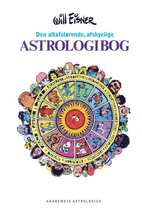 Omslag: Den altafslørende, afskyelige astrologibog