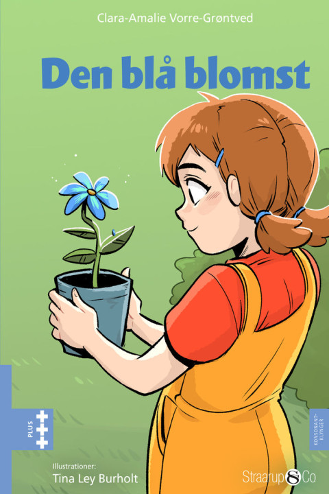 Omslag: Den blå blomst