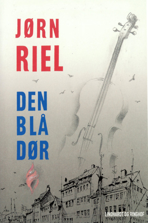 Omslag: Den blå dør