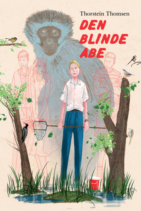 Omslag: Den blinde abe