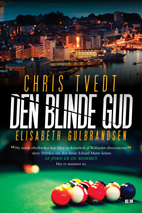 Omslag: Den blinde gud