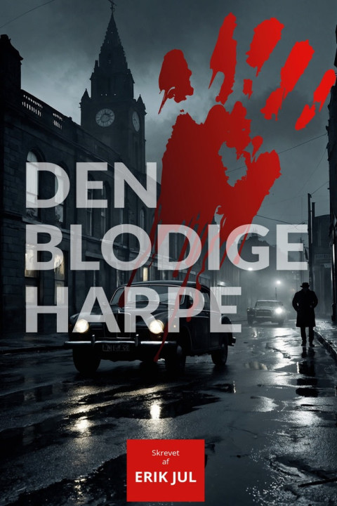 Omslag: Den Blodige Harpe
