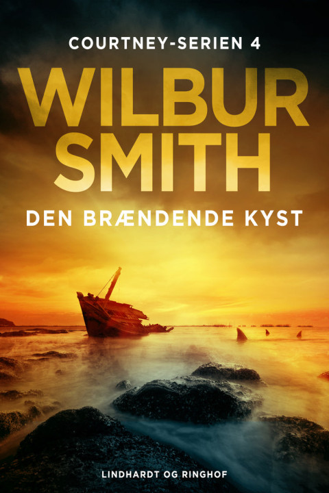 Omslag: Den brændende kyst