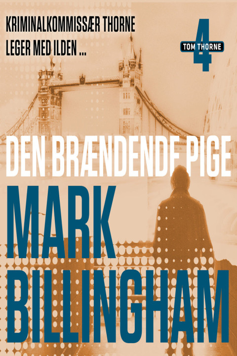 Omslag: Den brændende pige