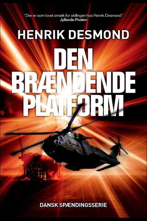 Omslag: Den brændende platform