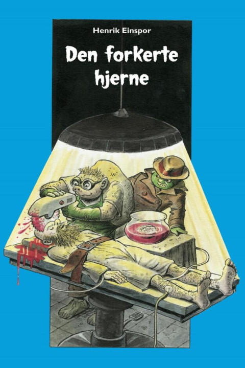 Omslag: Den forkerte hjerne