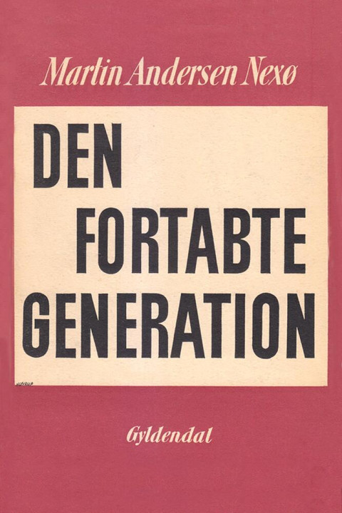 Omslag: Den fortabte generation