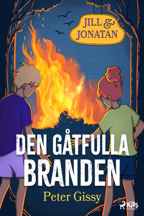 Omslag: Den gåtfulla branden