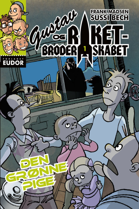 Omslag: Den grønne pige