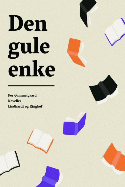 Omslag: Den gule enke