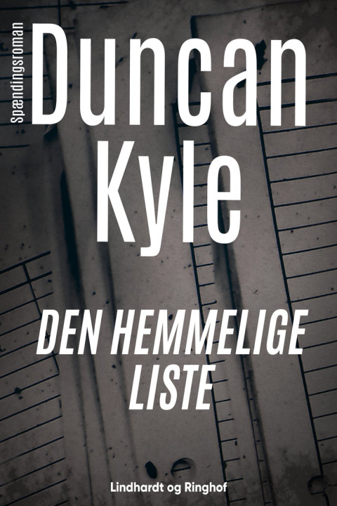 Omslag: Den hemmelige liste