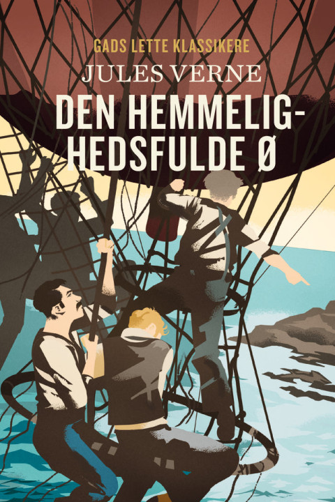 Omslag: Den hemmelighedsfulde ø