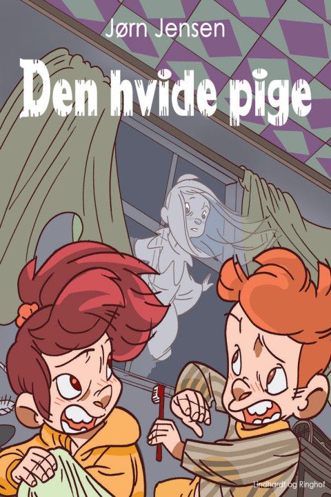 Omslag: Den hvide pige