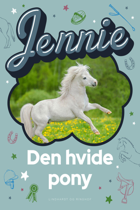 Omslag: Den hvide pony