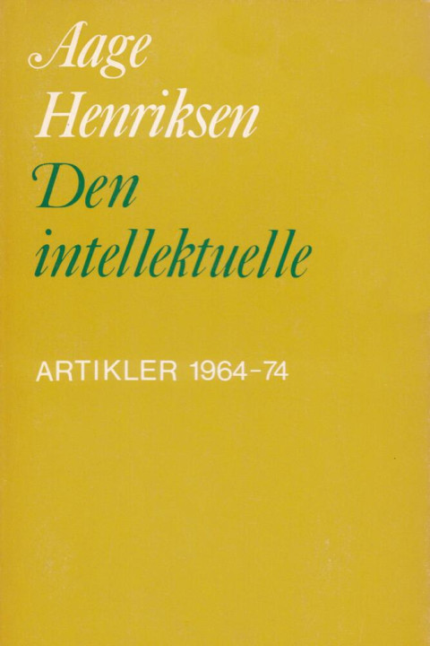 Omslag: Den intellektuelle