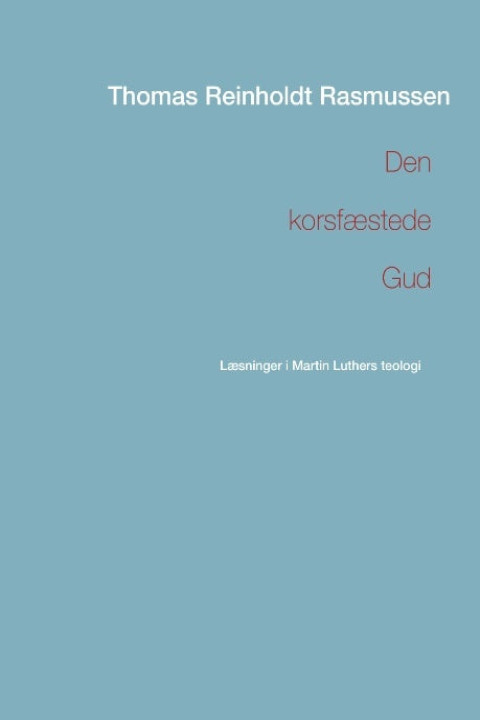 Omslag: Den korsfæstede Gud