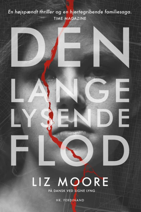 Omslag: Den lange lysende flod