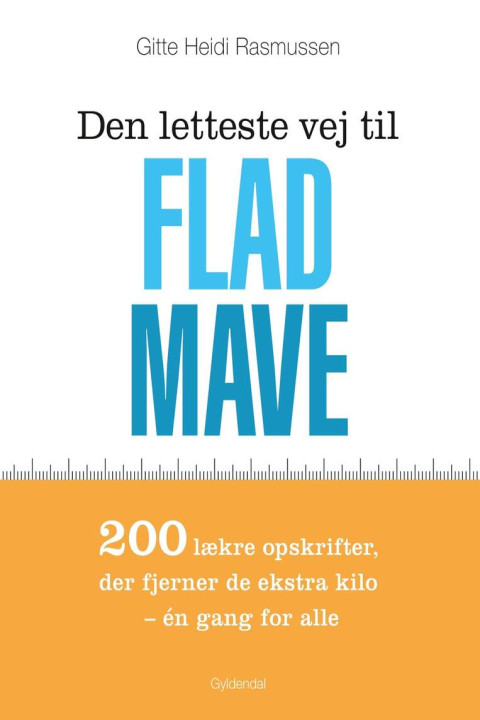 Omslag: Den letteste vej til flad mave