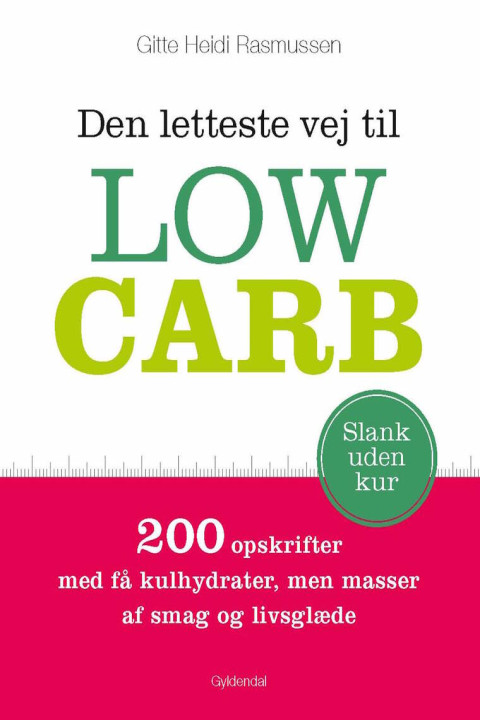 Omslag: Den letteste vej til low carb