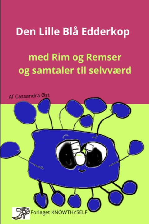 Omslag: Den Lille Blå Edderkop