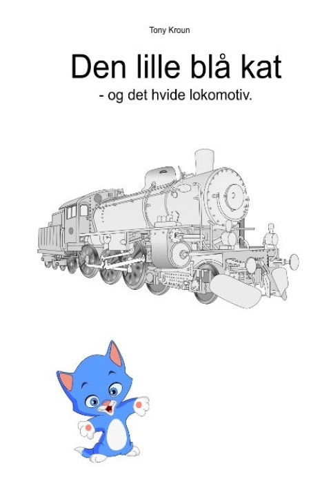 Omslag: Den lille blå kat