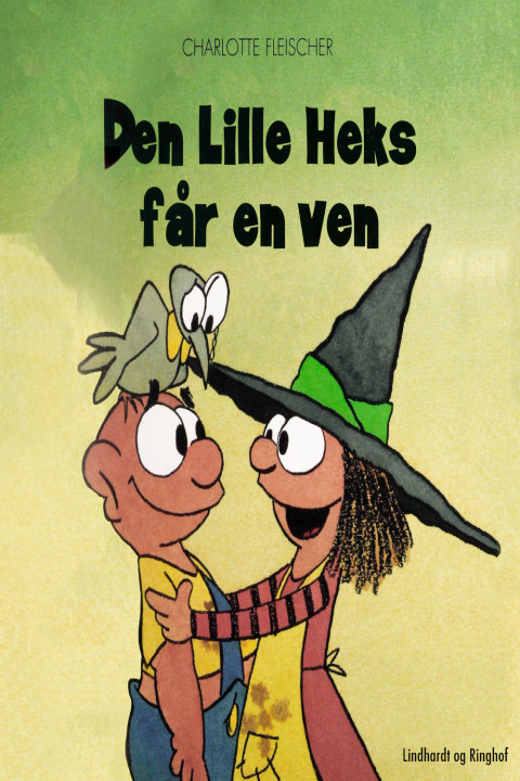 Omslag: Den lille heks får en ven