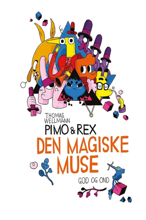 Omslag: Den magiske muse