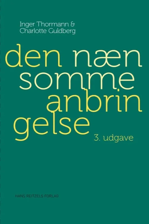 Omslag: Den nænsomme anbringelse