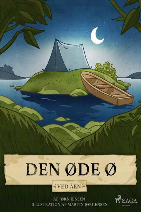 Omslag: Den øde ø
