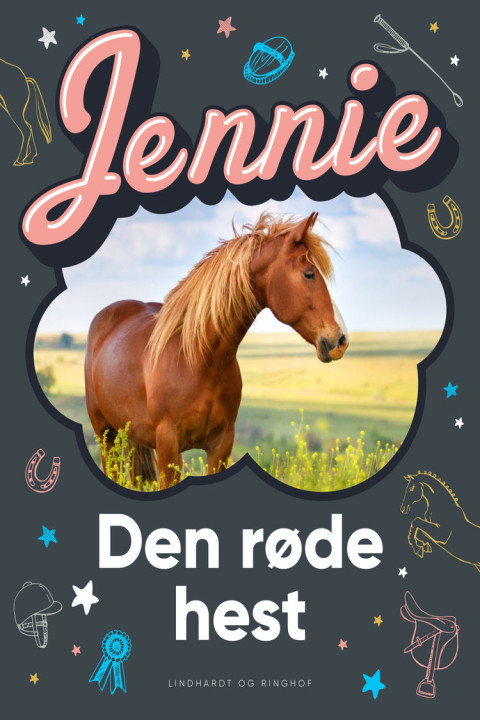 Omslag: Den røde hest