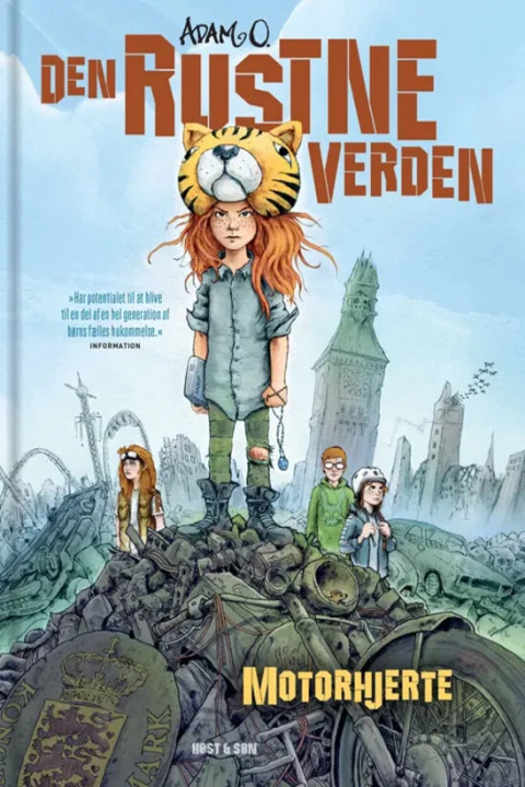 Omslag: Den Rustne Verden - Motorhjerte - Den Rustne Verden 2