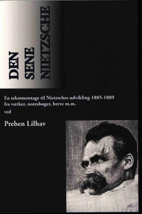 Omslag: Den sene Nietzsche