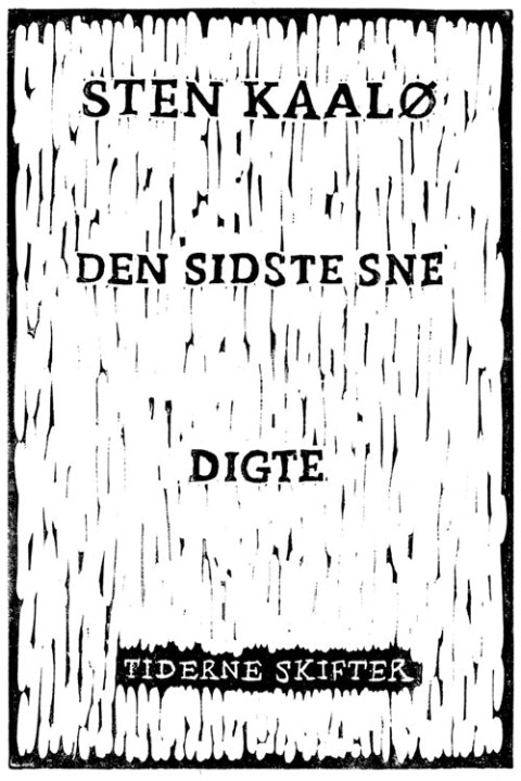 Omslag: Den sidste sne