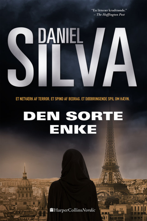 Omslag: Den sorte enke - Gabriel Allon serien 16