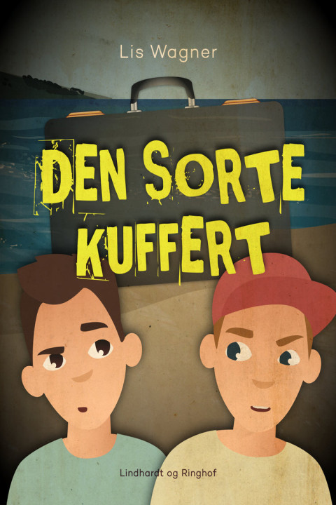 Omslag: Den sorte kuffert