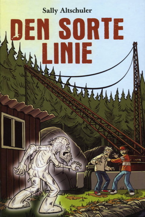 Omslag: Den sorte linie