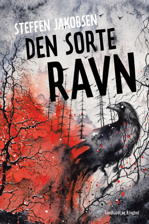 Omslag: Den sorte ravn