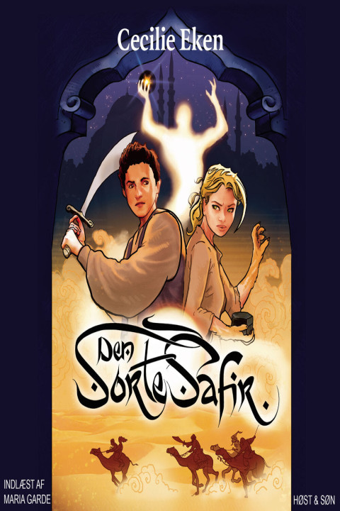 Omslag: Den Sorte Safir