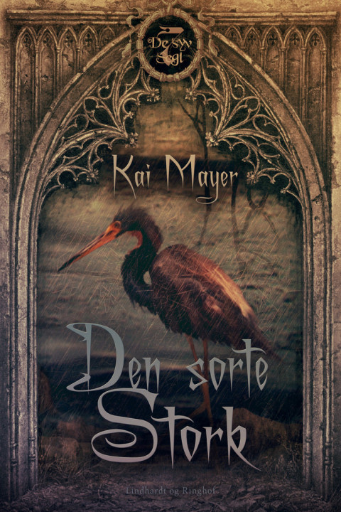 Omslag: Den sorte stork