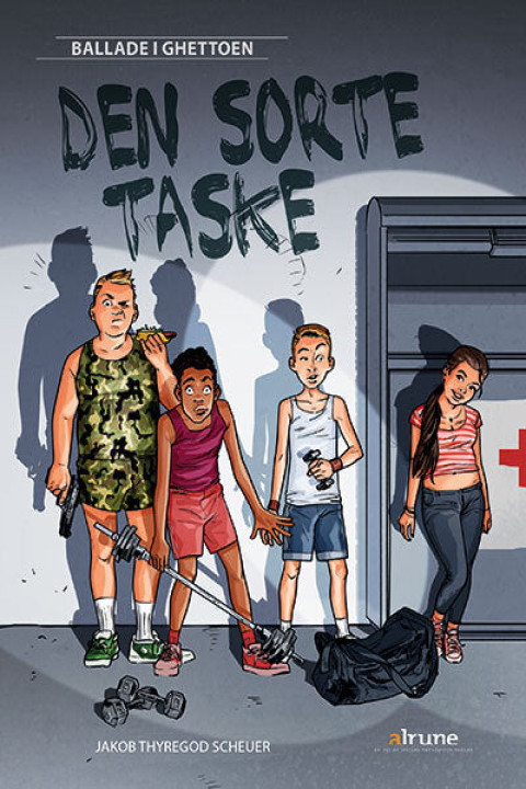 Omslag: Den sorte taske