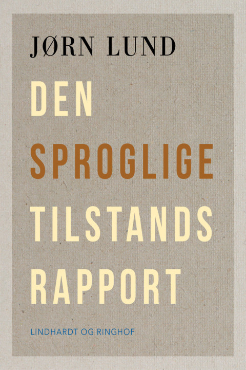 Omslag: Den sproglige tilstandsrapport