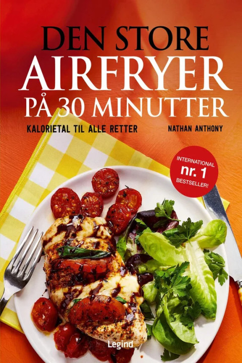 Omslag: Den store airfryer på 30 minutter