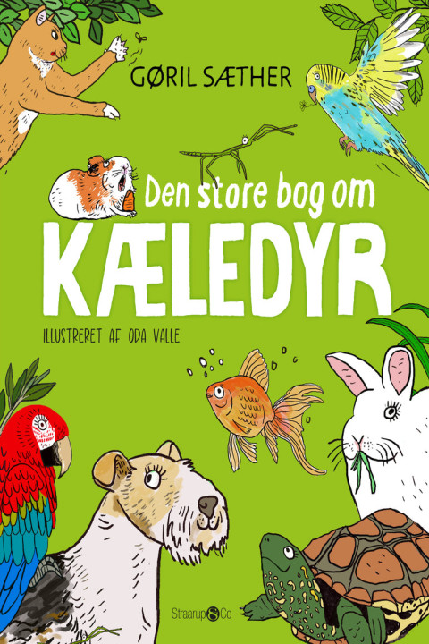 Omslag: Den store bog om kæledyr