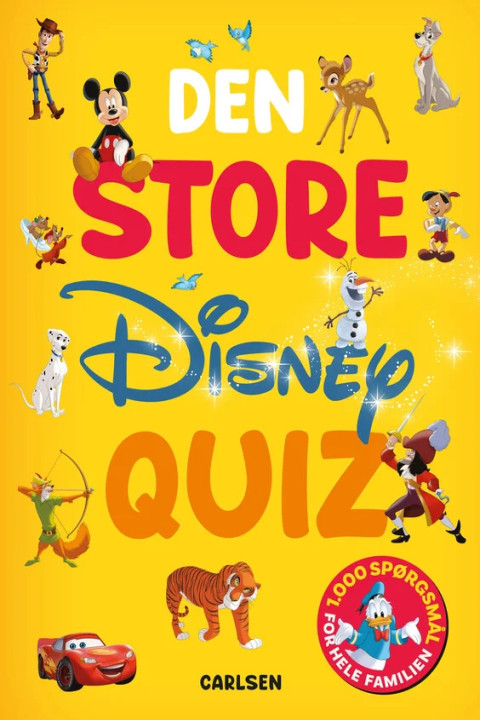 Omslag: Den store Disney-quiz