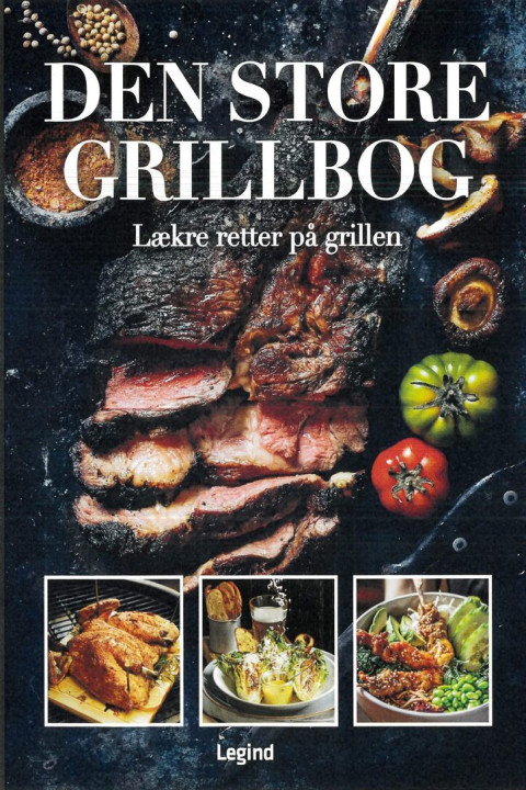 Omslag: Den store grillbog