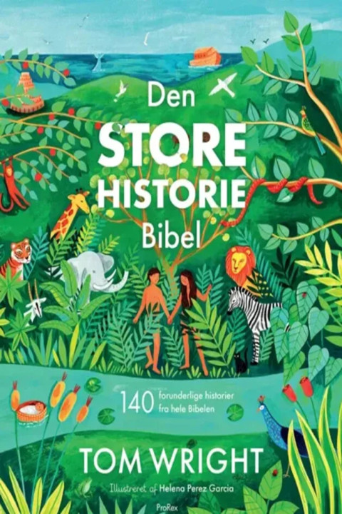 Omslag: Den store historie Bibel