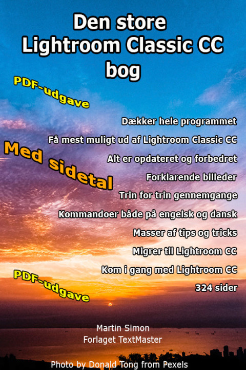 Omslag: Den store Lightroom Classic CC bog