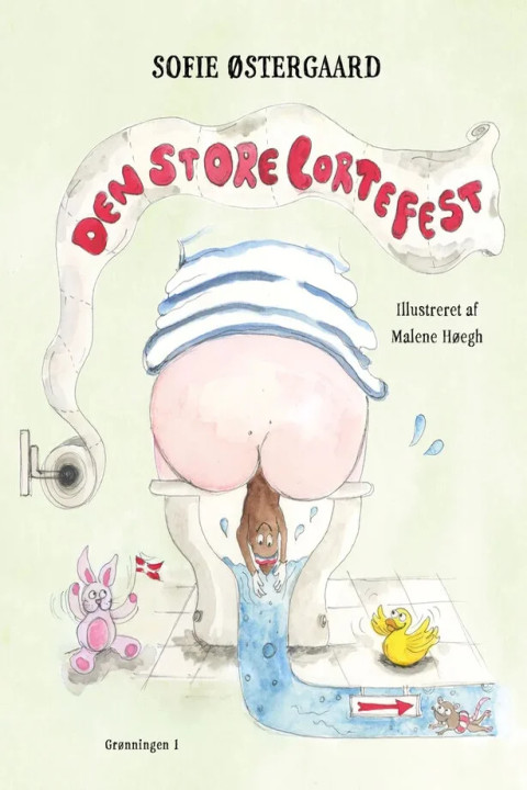 Omslag: Den store lortefest
