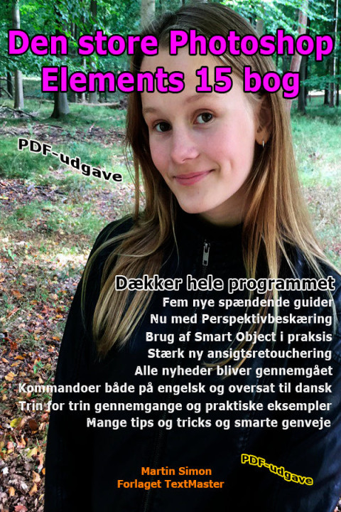 Omslag: Den store Photoshop Elements 15 bog